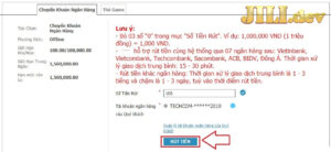 Một số quy tắc và điều kiện rút tiền JILI