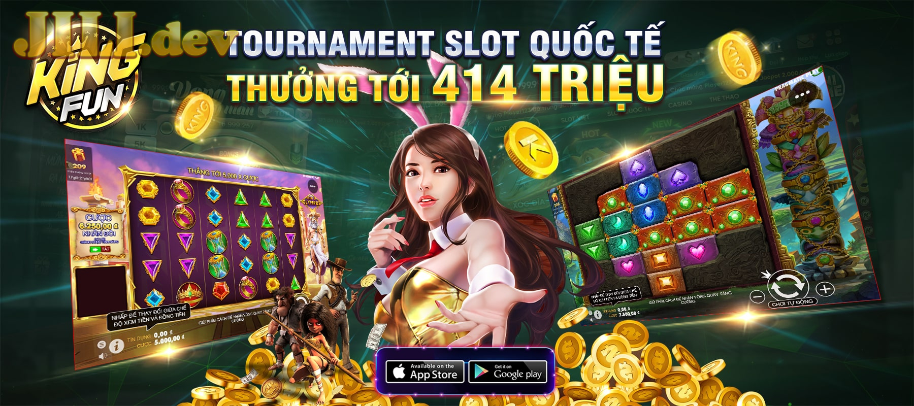 Những tính năng siêu việt của cổng game KINGFUN