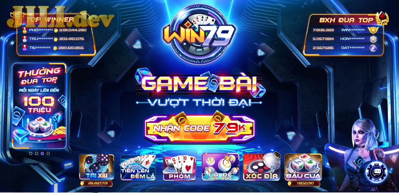 Trò Chơi Đa Dạng và Hấp Dẫn tại WIN79